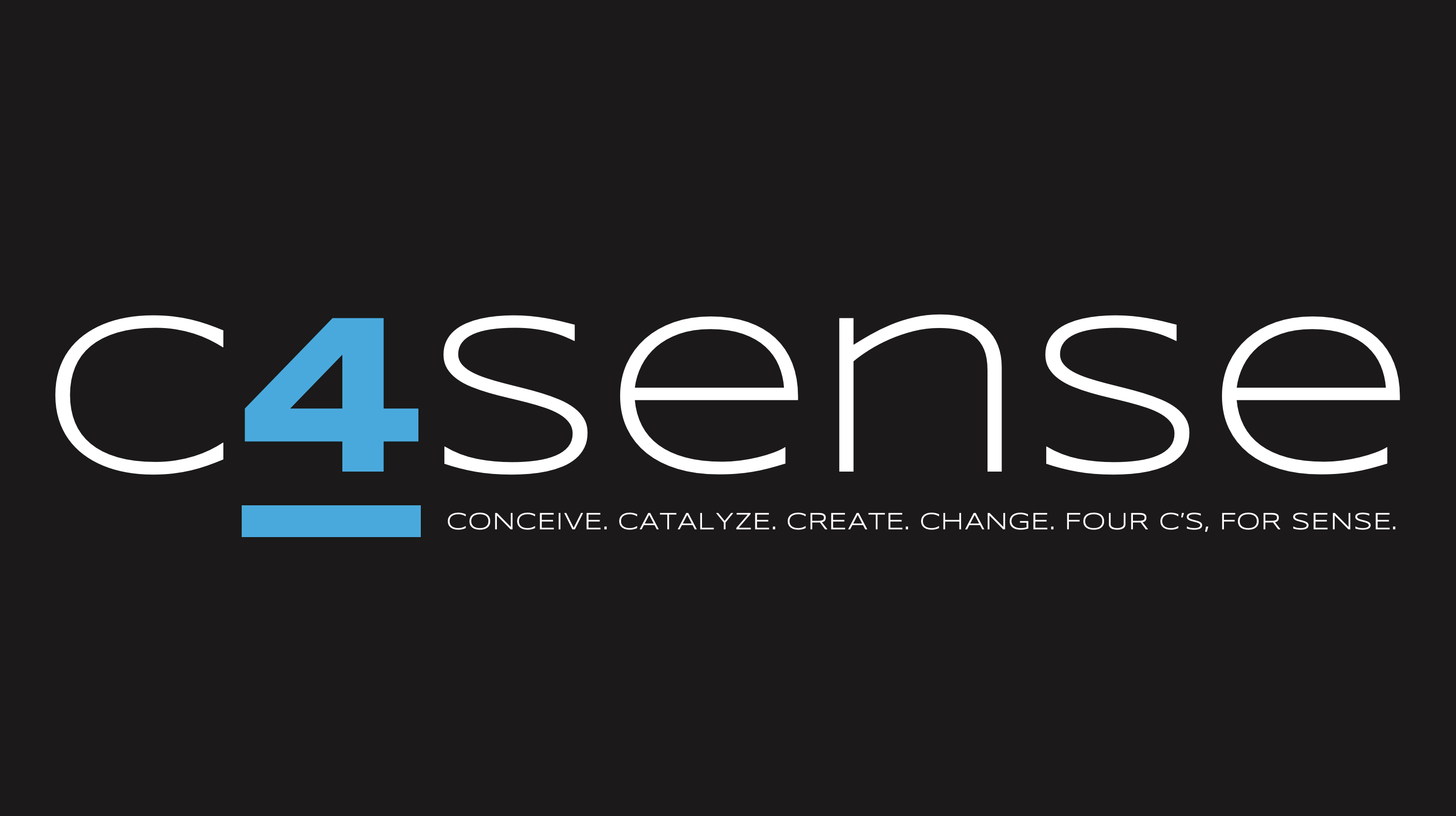 Logo c4sense & Tagline